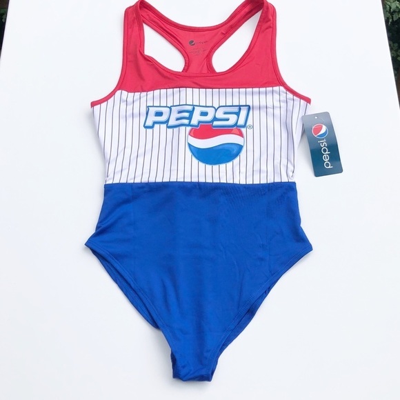 PEPSI one piece racerback swimsuit - Picture 11 of 11